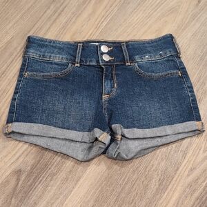 Abercrombie Kids Dark Blue Jean Shorts Size 11/12 R